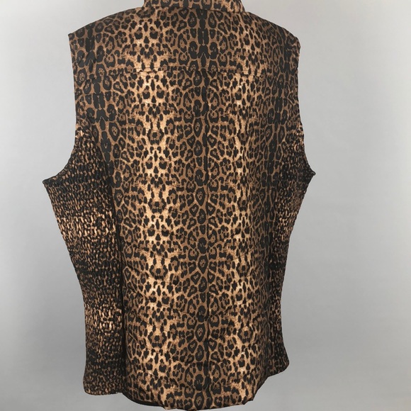 Andrew Mark leopard vest - Picture 5 of 6